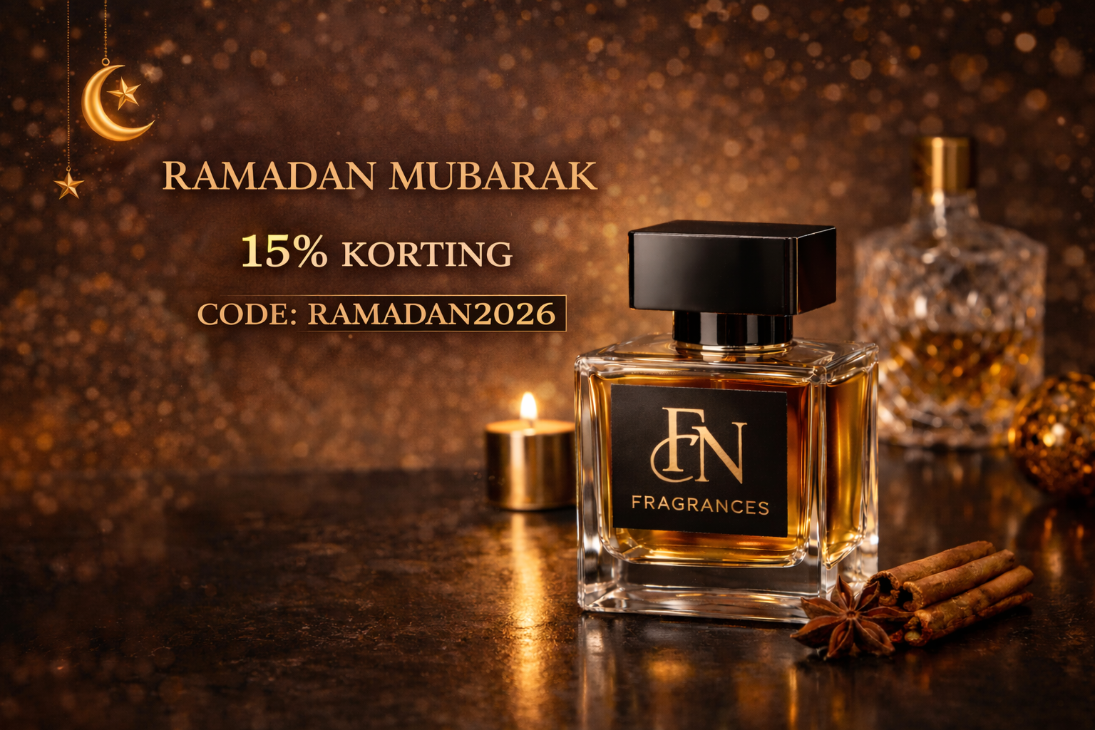FN Fragrances Banner Ramadan korting 2026